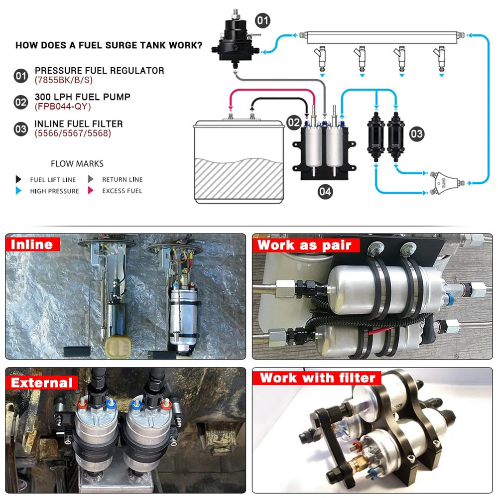 Yezoauto fuel pump in sturdy packaging suitable for safe storage and transport.