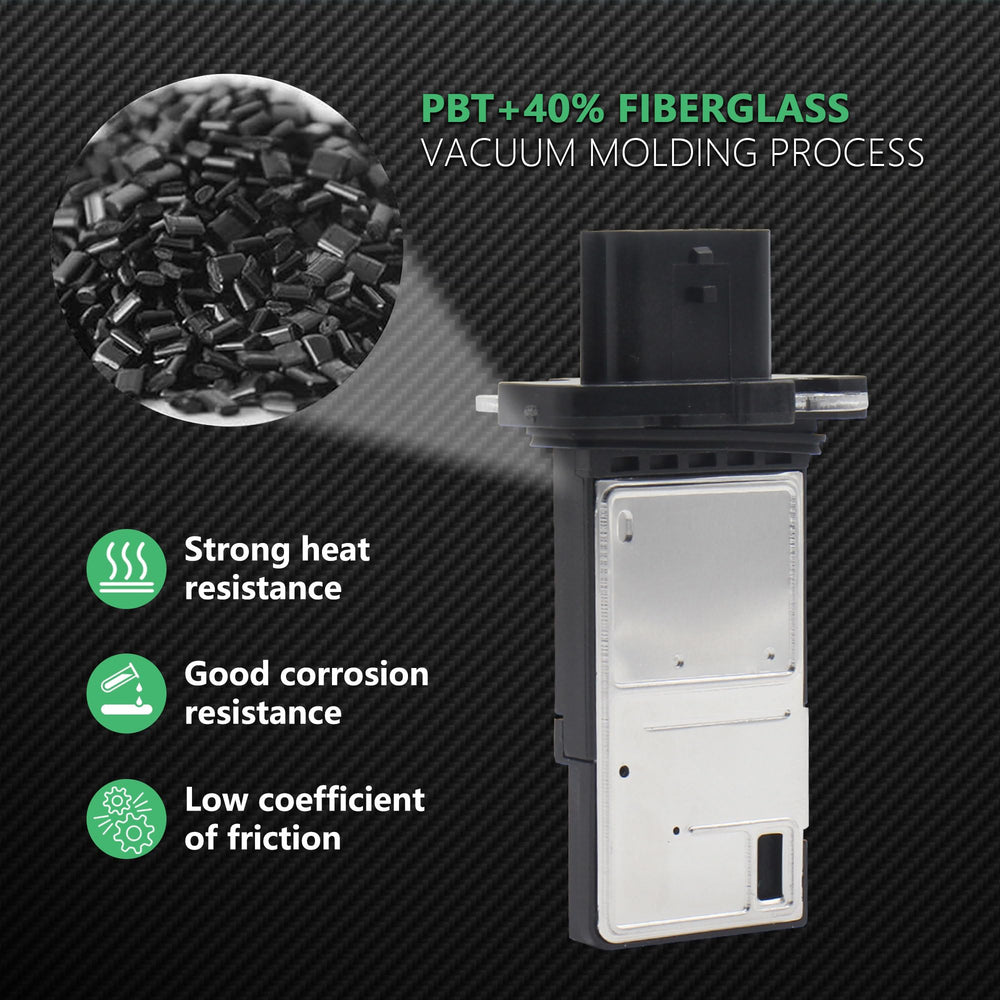 Yezoauto MAF sensor OE numbers sticker assures correct replacement.