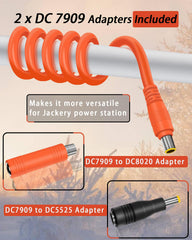 YEZriler dual DC7909 adapters expand compatibility with multiple power stations