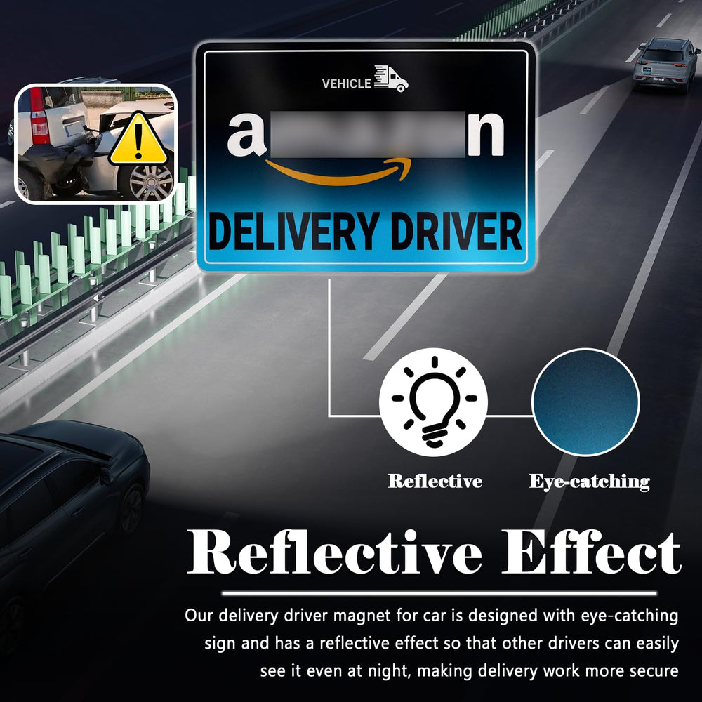 YGDMD three-pack magnet set offers durable, reusable safety signs for multiple vehicles