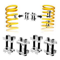 YGDMD 4-pack coil spring compressor kit for versatile suspension work.