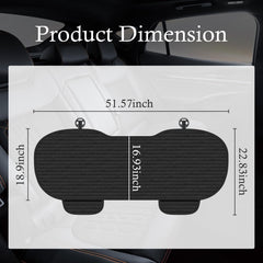 YGDMD back seat cover with anti-slip bottom to prevent movement.