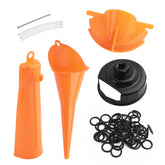 YGDMD Harley oil change kit funnel guides precise flow for clean drains.