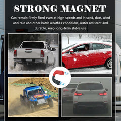 YGDMD magnetic sign installation is quick, with easy removal for reuse