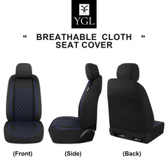 YGL easy-install seat covers with simple steps for a quick refresh.