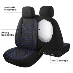 YGL universal-fit design with detached headrests for most vehicles.