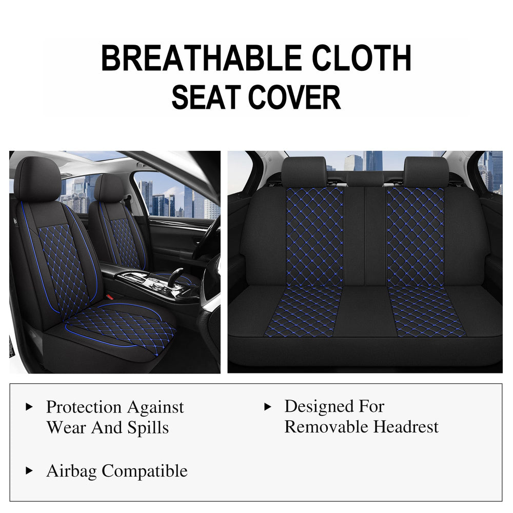YGL washable seat covers easy to clean after spills and daily use.