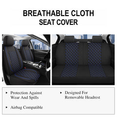 YGL washable seat covers easy to clean after spills and daily use.