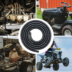 YGQ braided nylon-reinforced tubing resists highway vibration and heat.