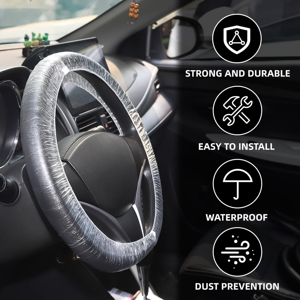Yhalyea durable steering wheel cover guards against scratches and wear