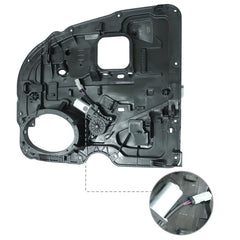 Motorized window regulator supports reliable raising and lowering in daily use