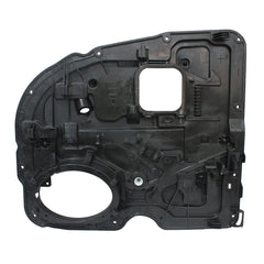 YHB rear left regulator on Ram 1500 DS, side installation view for reference.