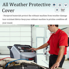YHINGG three-year warranty on this Robinair dust cover for reliability
