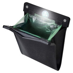Yicheyiyou Smart LED car trash can front view keeps cabin tidy