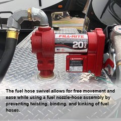 YIENAKFUN twist-free design minimizes hose kinking during use.