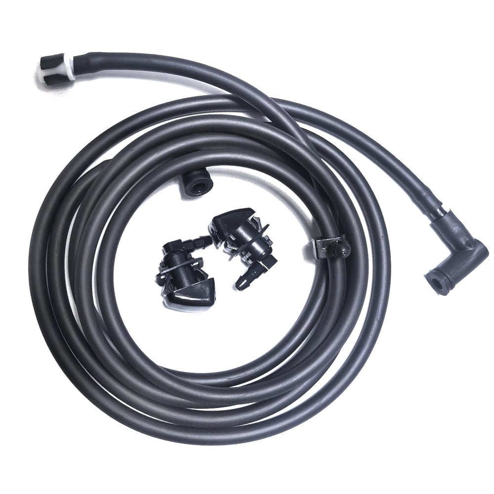 YIENAKFUN hose assembly closeup highlights flexible, leak-resistant tubing.