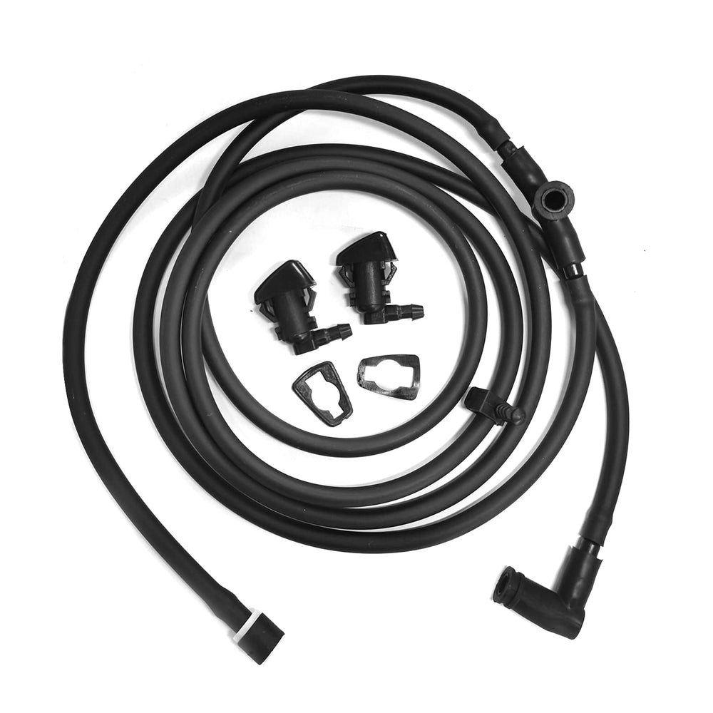 YIENAKFUN windshield washer nozzle kit closeup shows direct-fit design for Ford trucks.