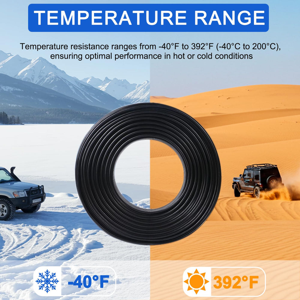 YIENFBEV hoses withstand wide temperature ranges for hot and cold conditions