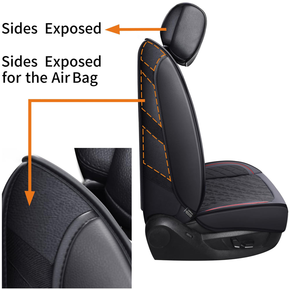 YIERTAI Dodge Ram airbag-safe cutouts keep safety features accessible.