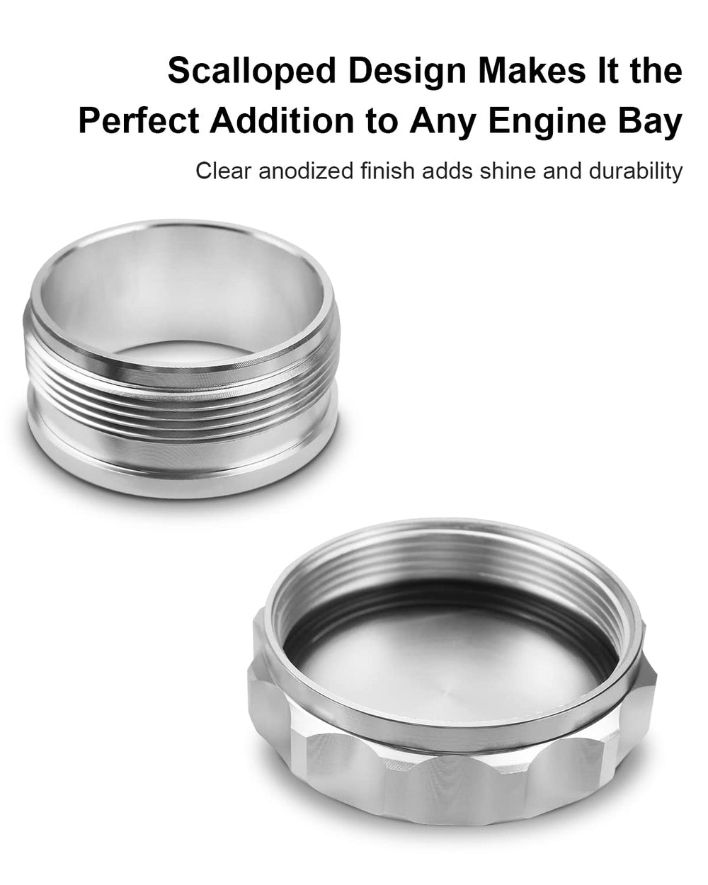 YIGUCS high-precision filler neck cap perfect for aftermarket upgrades.