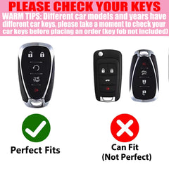 YIKECASE soft TPU key fob shell provides slim, durable protection and easy button presses.