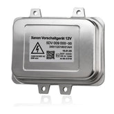Yikesai 5DV009000-00 ballast front view shows compact design for easy HID replacement.