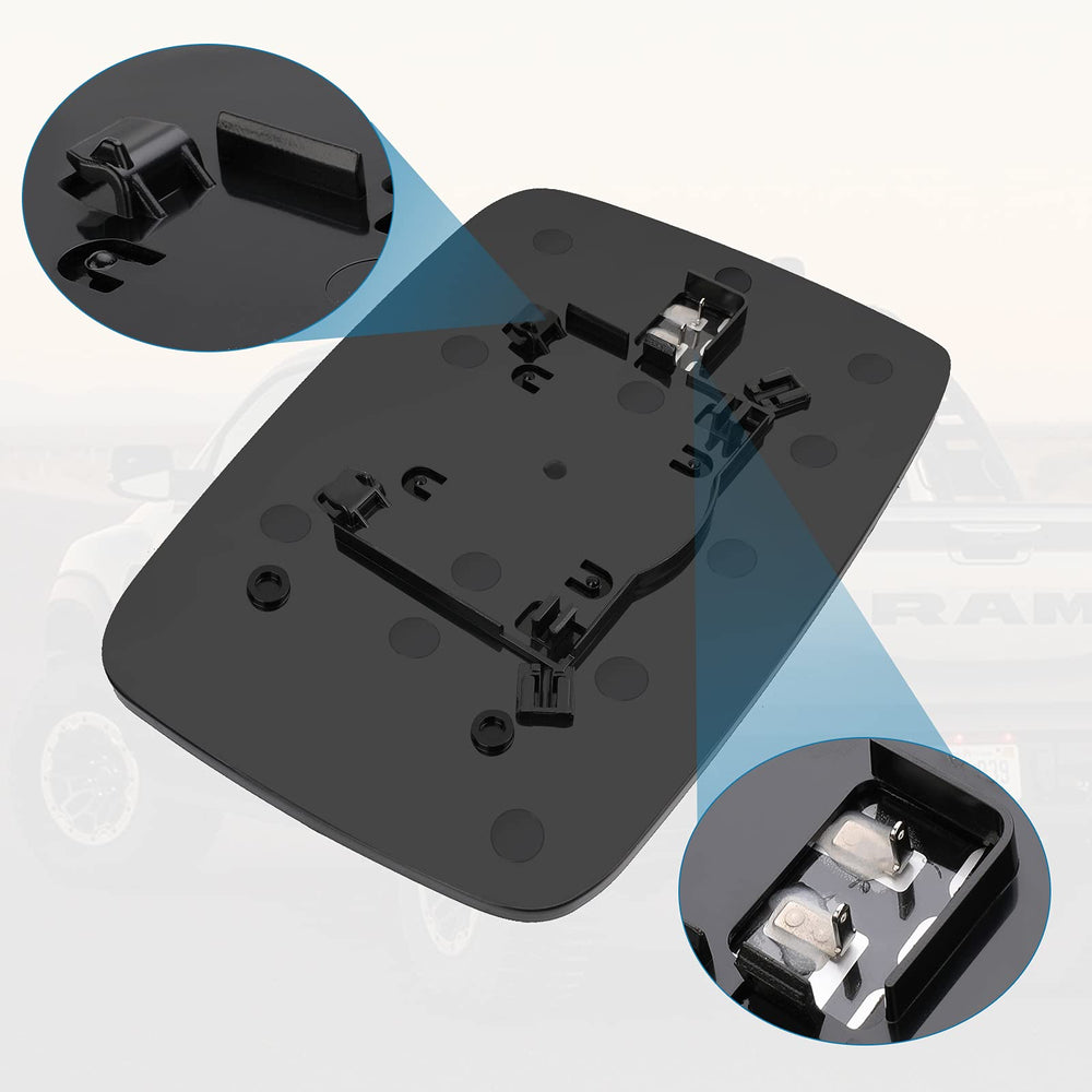 Yikesai ABS-backed mirror glass adds durability for Ram trucks