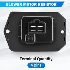 Yikesai blower resistor kit in box confirms compatibility and setup.