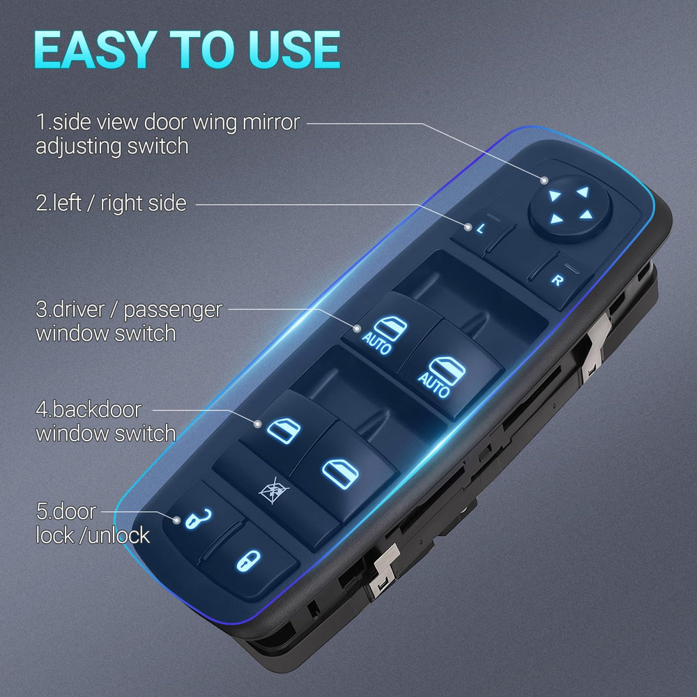 Yikesai compatible-vehicles-fitment-chart clarifies model coverage for easy shopping.