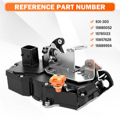 Yikesai door lock actuator shown in-door mechanism with easy installation.