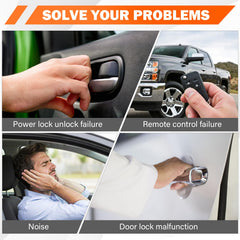 Yikesai quick-install door lock actuator guide for easy replacement.