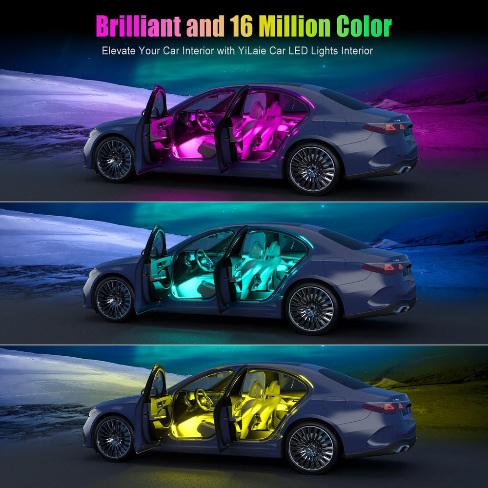 YiLaie DIY color mode with 16 million options for personal styling.