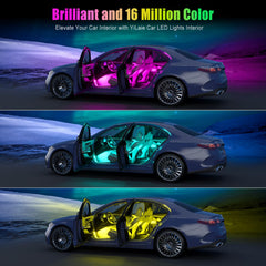 YiLaie LED lights app control enables easy color customization