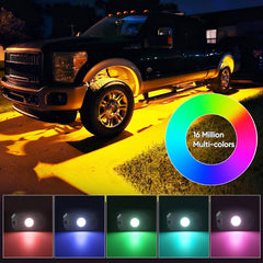 YiLaie 50 000-hour LEDs offer long-lasting color enjoyment on rugged terrain.