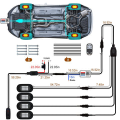 YiLaie easy-install kit supports quick setup on ATV, SUV, UTV and more.