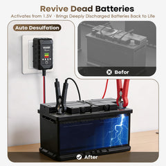 YILEIDE 1A supports 110-240V input for global use.
