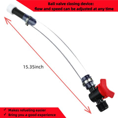 Yilenxuri durable hose resists harsh use during refueling
