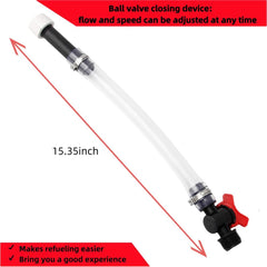 Yilenxuri threaded-port design enables easy, leak-free installation on fuel caps.