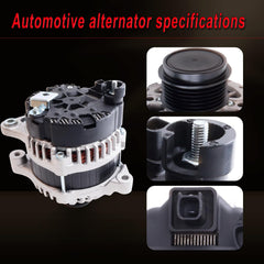 YINHEXYON product label on alternator for quick verification