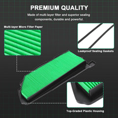 Yinlowa air filter with polyurethane seal and reinforced frame