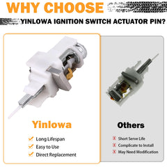 Yinlowa Chrysler PT Cruiser ignition pin replacement for durable performance.
