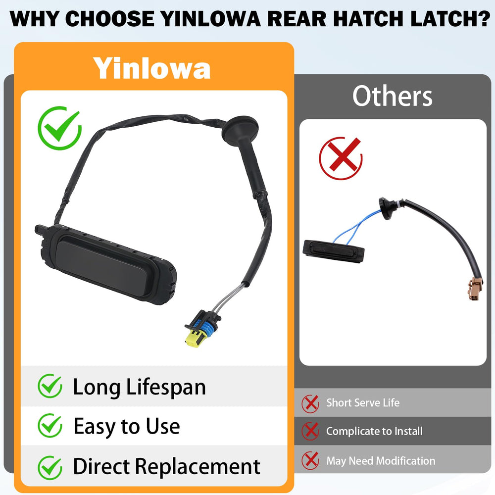 Yinlowa direct OEM-like GM fit for 2007 to 2014 models.