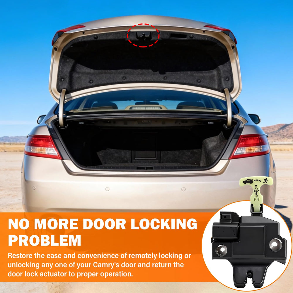 Yinlowa easy swap removal of faulty trunk latch