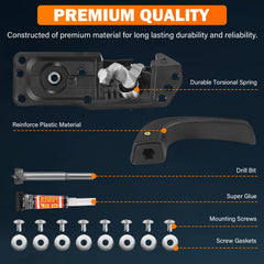 Yinlowa front left door handle for Chevy Suburban restores interior aesthetics and secure grip.