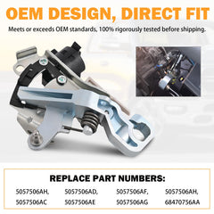 Yinlowa gear shift bracket installed on Ram demonstrating secure gear selection