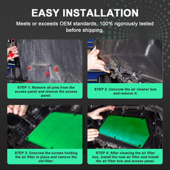 Yinlowa heavy-duty PU seal ensures leak-proof air intake