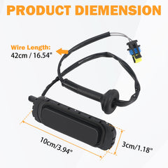 Yinlowa compact design fits behind the tailgate without bulk.