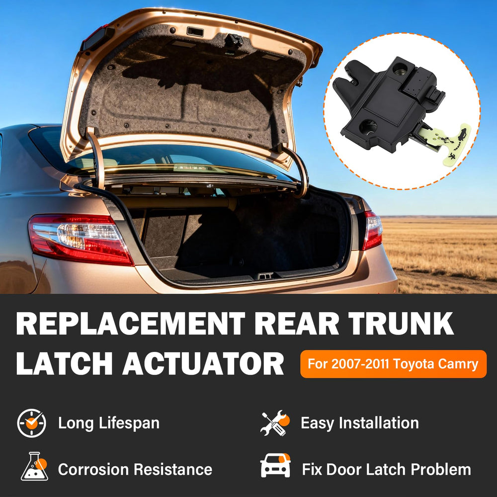 Yinlowa tailgate lock actuator assembly for Camry with smooth operation