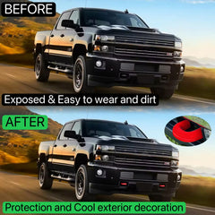 Yinnianets tow hook cover durable rubber protection against dust and water