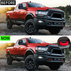 Yinnianets tow hook cover protects RAM from dust and debris
